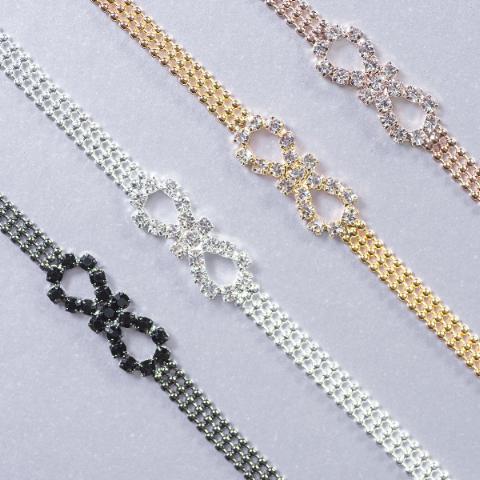 black, silver, gold, rose gold bra straps