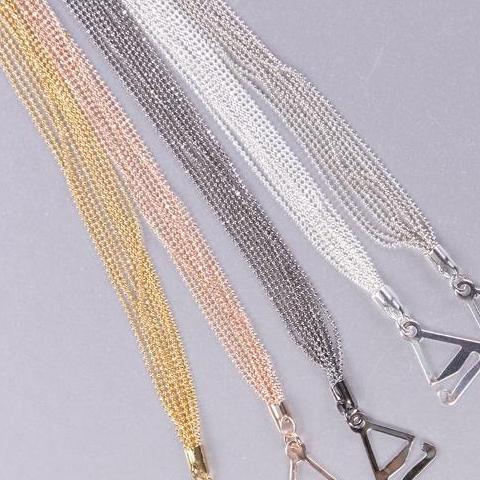 bra straps replacement silver, gold, rose gold, black, dark silver