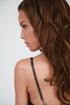 black bra straps with 4 rows of crystals