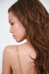 gold bra straps with 4 rows of crystals
